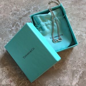 Authentic Tiffany & Co. Infinity necklace